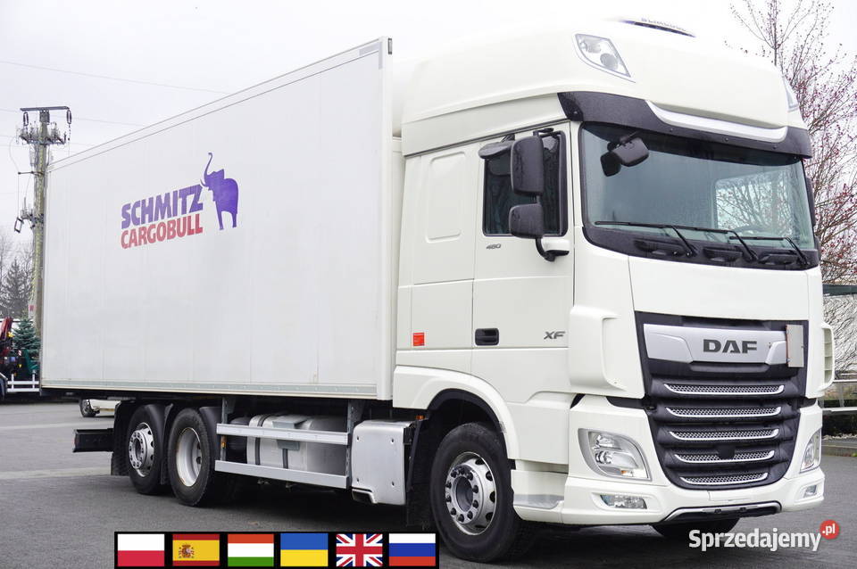 DAF XF 480 6x2 E6 Chłodnia Schmitz 19 EPAL nie Kraków sprzedam