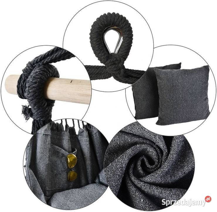 Huśtawka ogrodowa fotel wiszący brazylijski z Poznań