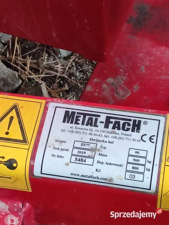 Sprzedam owijarka samozaładowcza Męcina