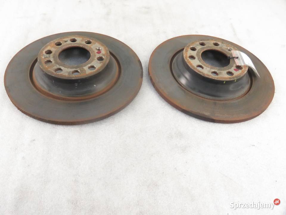 TARCZE HAMULCOWE TYŁ AUDI A6 C6 27 TDI