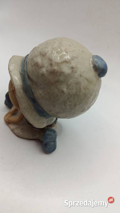 Stara ceramiczna figurka vintage lata 60 te lubelskie Zamość
