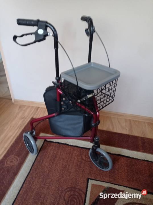 Sprzedam używany chodzik balkonik Sprzęt rehabilitacyjny i ortopedyczny dolnośląskie Kwietno