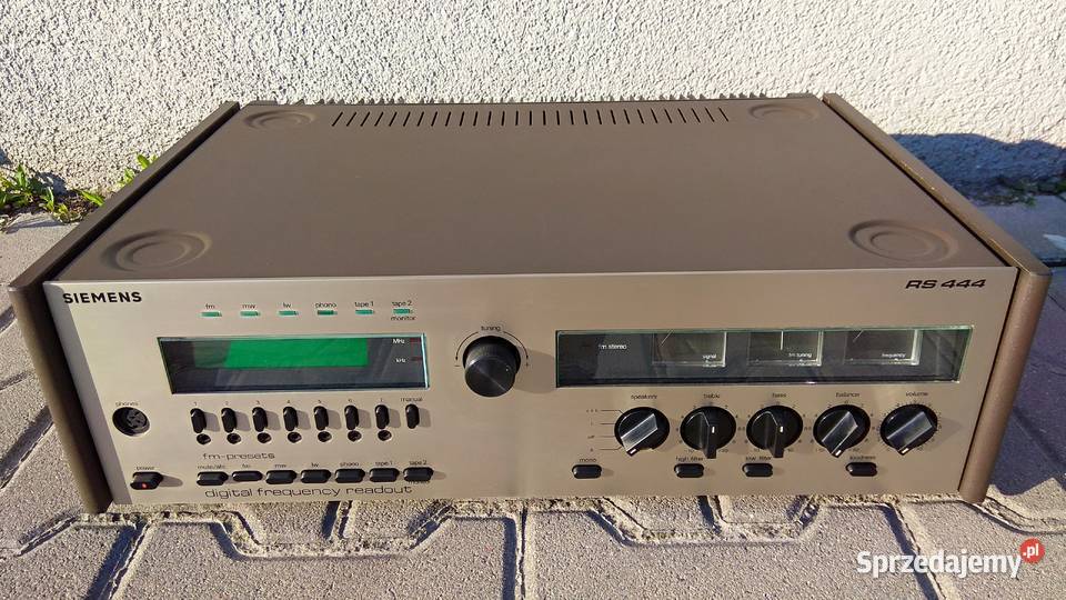 Unikatowy Siemens RS 444 retro vintage Świebodzice