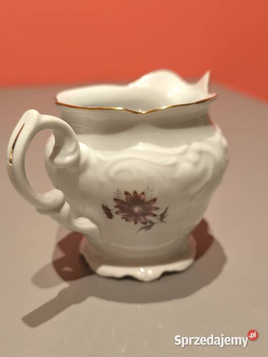 Cukiernica z mlecznikiem porcelana Wawel Porcelana i szkło Poznań