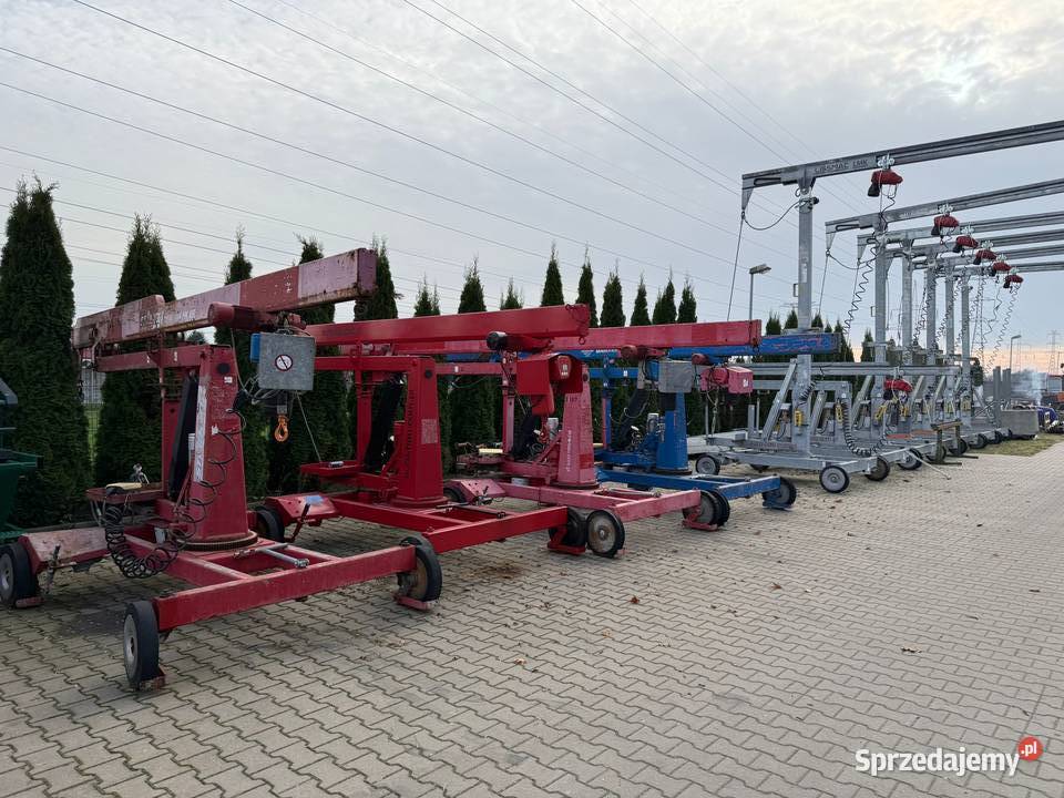 Dźwig Steinweg MK 4005 elektryczny minikran pełny VAT sprzedam