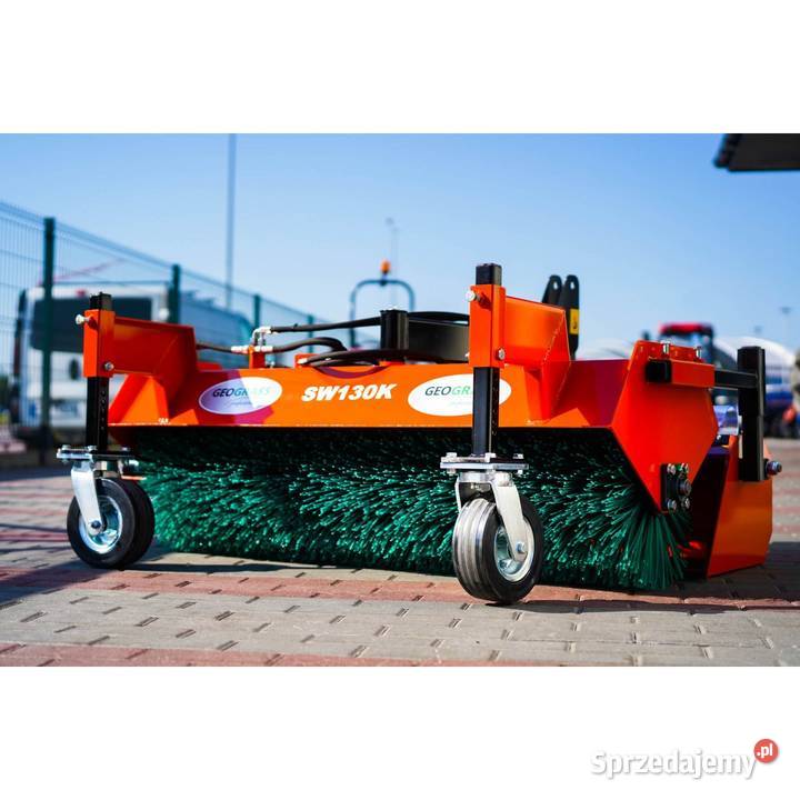 Zamiatarka SW130 do traktora z koszem Geograss Międzyrzec Podlaski