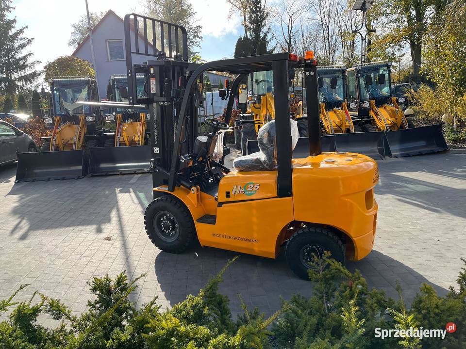 Nowy wózek widłowy elektryczny 25T 48m Gunter elektryczny Bydgoszcz sprzedam