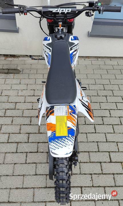 ZIPP MINI CROSS 125 CCM DB 17 OFF ROAD 2024 bezwypadkowy śląskie Bielsko-Biała