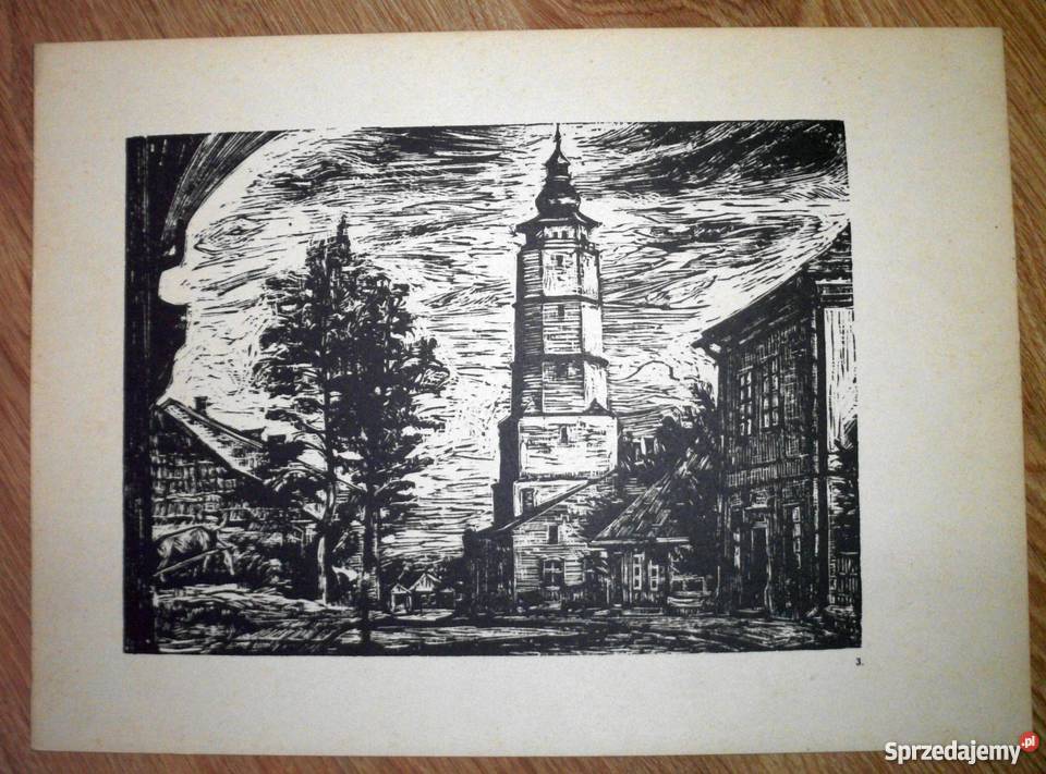 GabryelRóżycka M Biecz w drzeworytach biogram Kraków