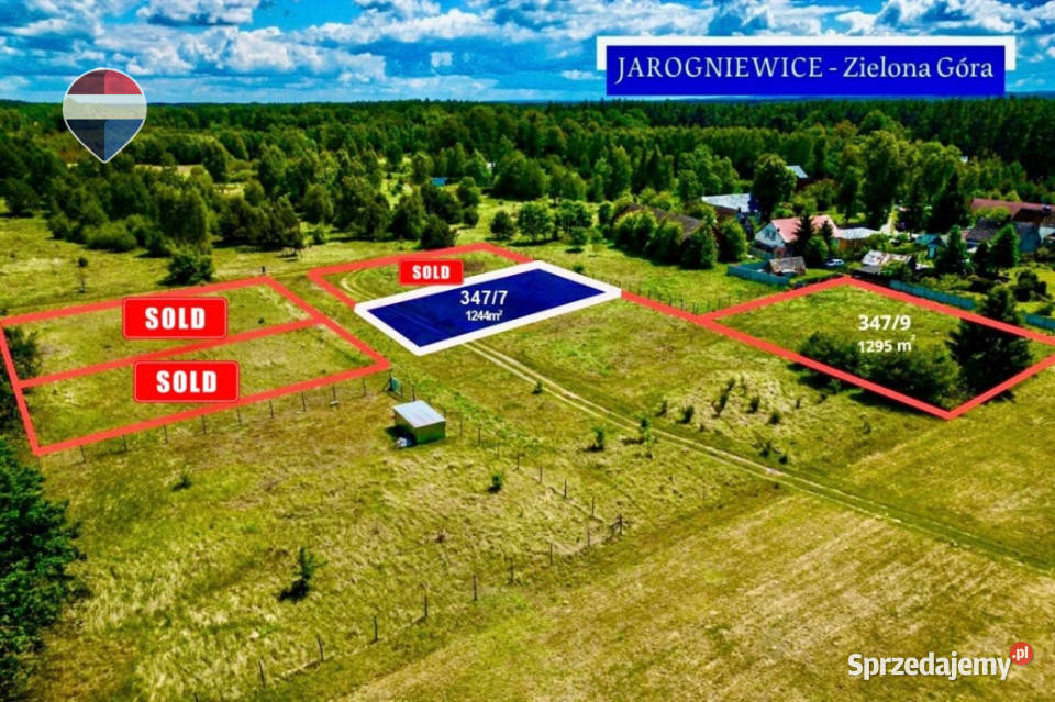 Na sprzedaż działka 3477 Nowe MiastoZielona Góra Jarogniewice