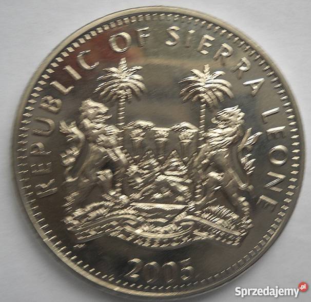 SIERA LEONE1 DOLAR2005 rŁADNA Legionowo