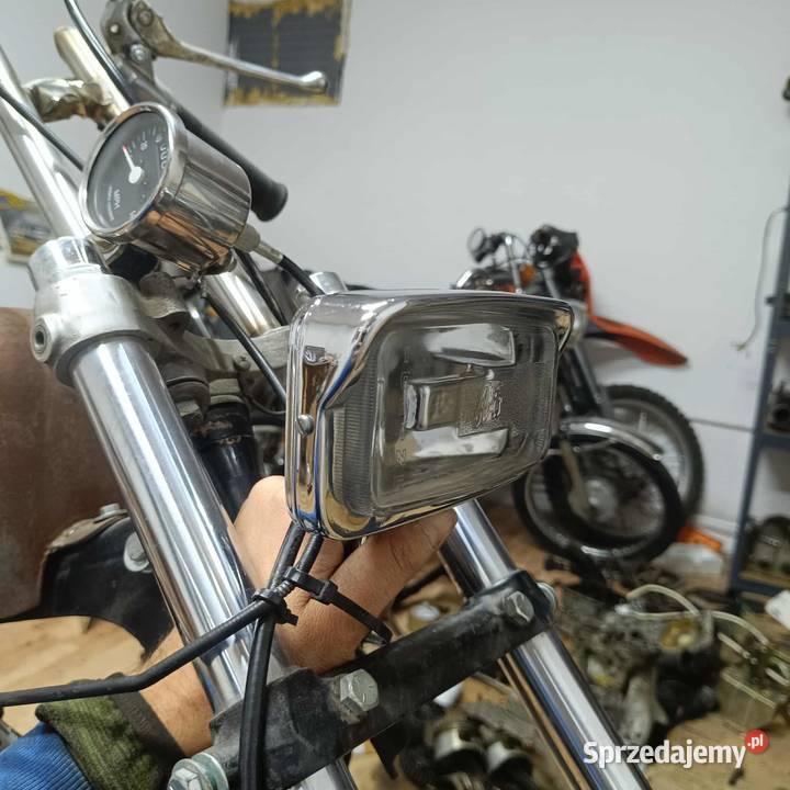 Harley Sportster Ironhead 77 Chopper sztywna Lublin