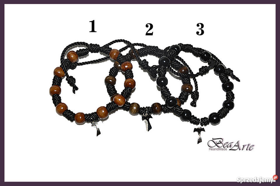 Różaniec dziesiątka bransoletka 12 kolorów małopolskie