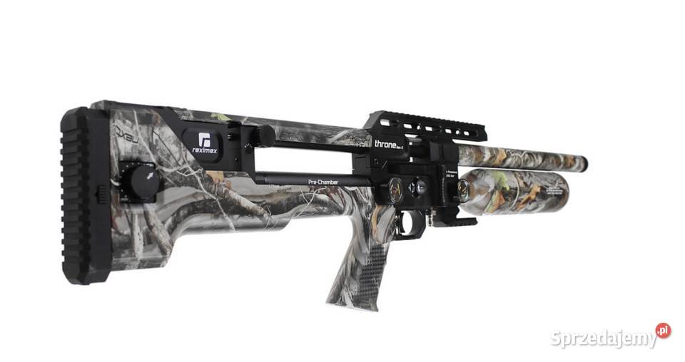 Wiatrówka PCP Reximex Throne Gen 2 G1 Camo 55 mm Sporty strzeleckie i myślistwo Trzcianka