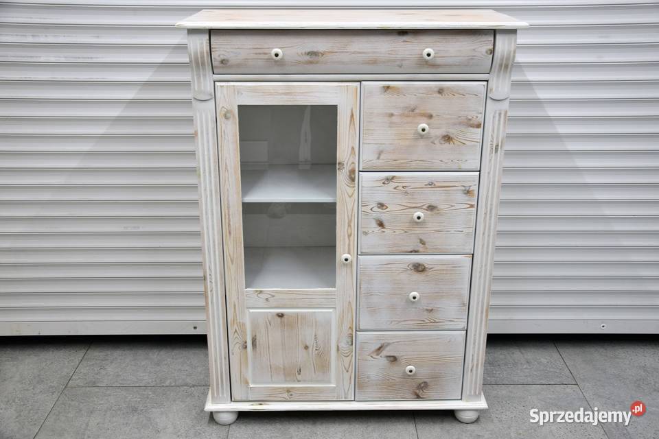 komoda z drewna sosnowego nowa Olsztyn