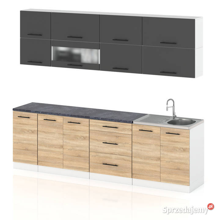 Meble Kuchenne Zestaw Kuchnia Robo Lux 26m 260cm warmińsko-mazurskie Elbląg