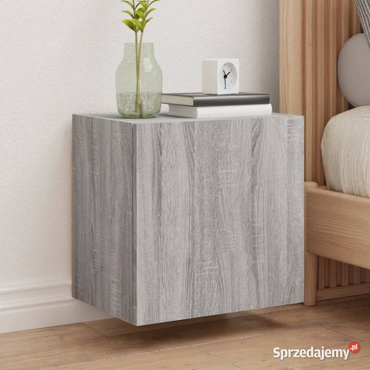 Ścienna szafka TV szary dąb sonoma 405x30x40 Warszawa sprzedam