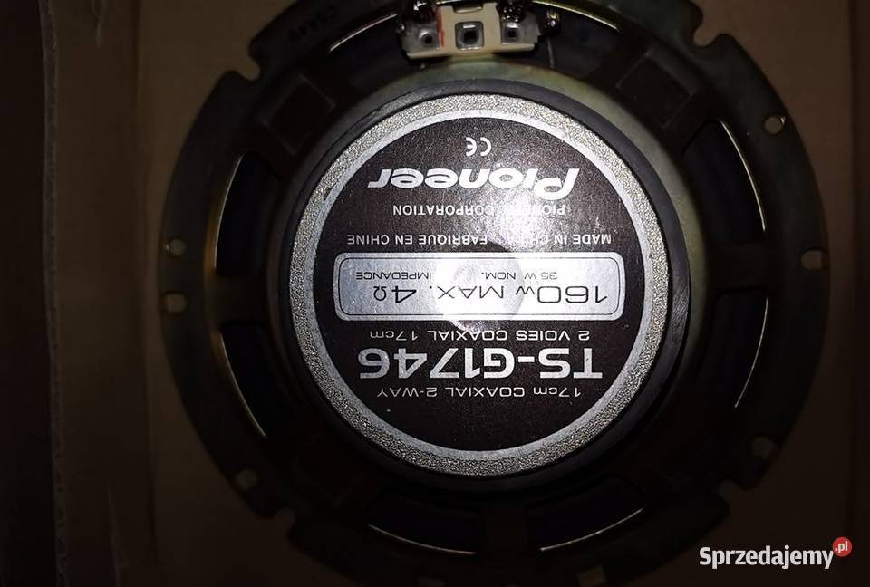 Głośniki samochodowe Pioneer Sprzęt audio fabryczny