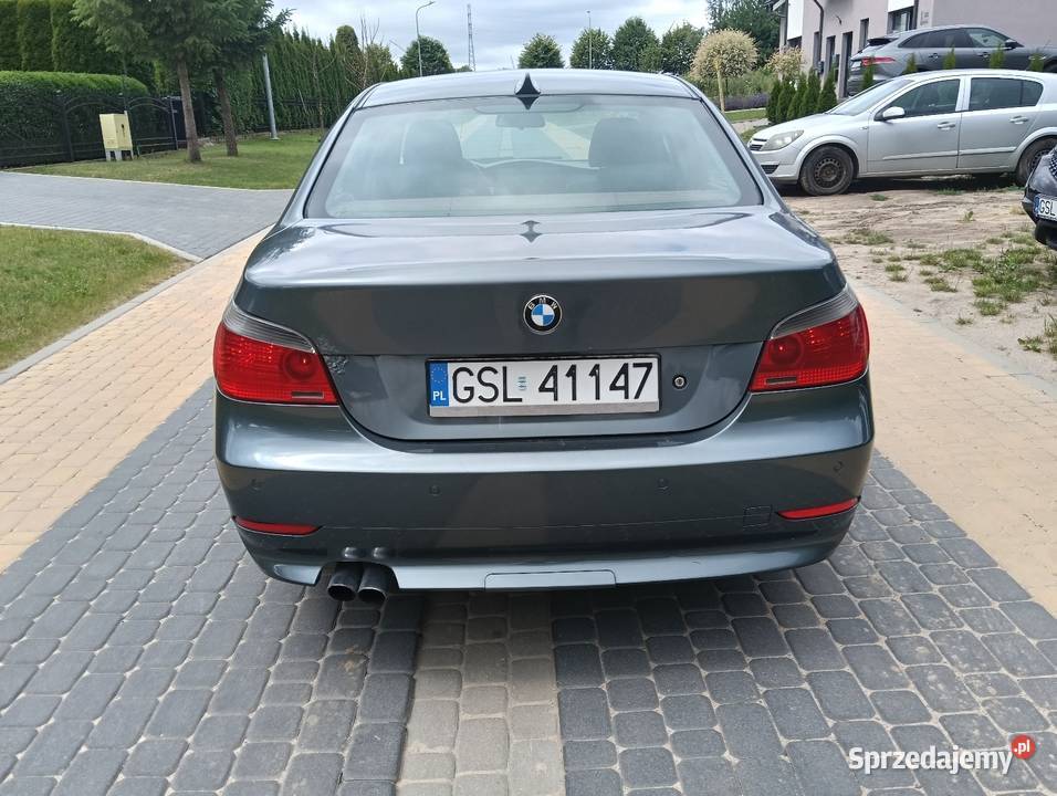 BMW E60 22 Benzyna 170 16 LAT 1 WŁAŚCICIEL MP3 Seria 5 Słupsk