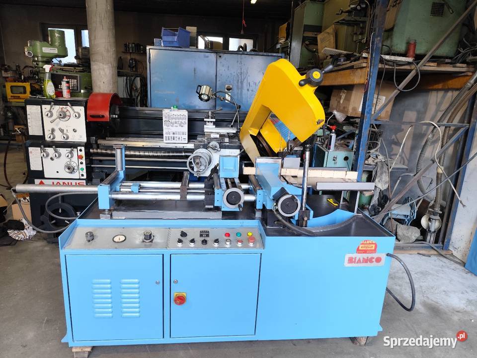 DodaPiła taśmowa automatyczna z podajnikiem Maków Podhalański