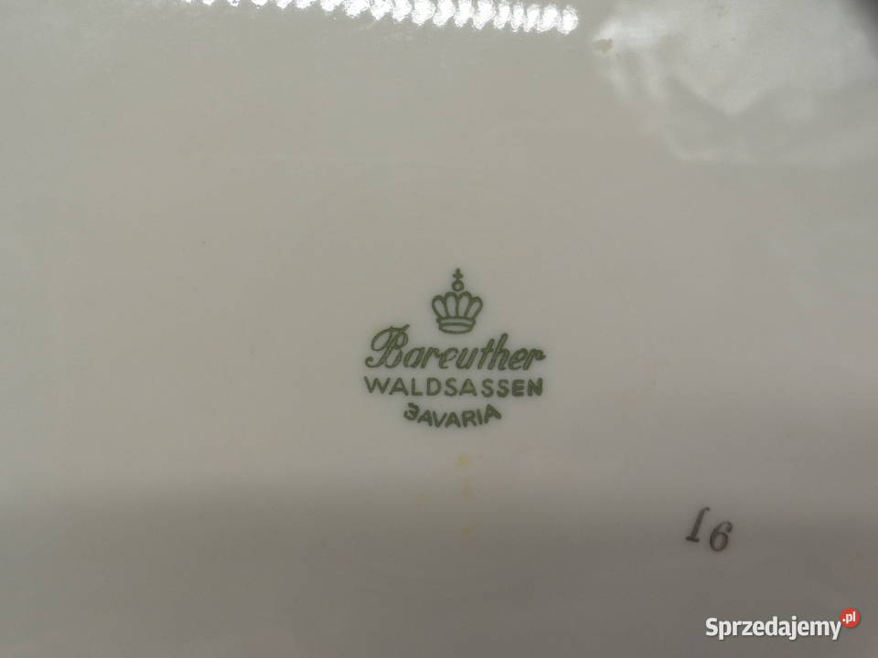 Talerz deserowy Bareuther Waldsassen