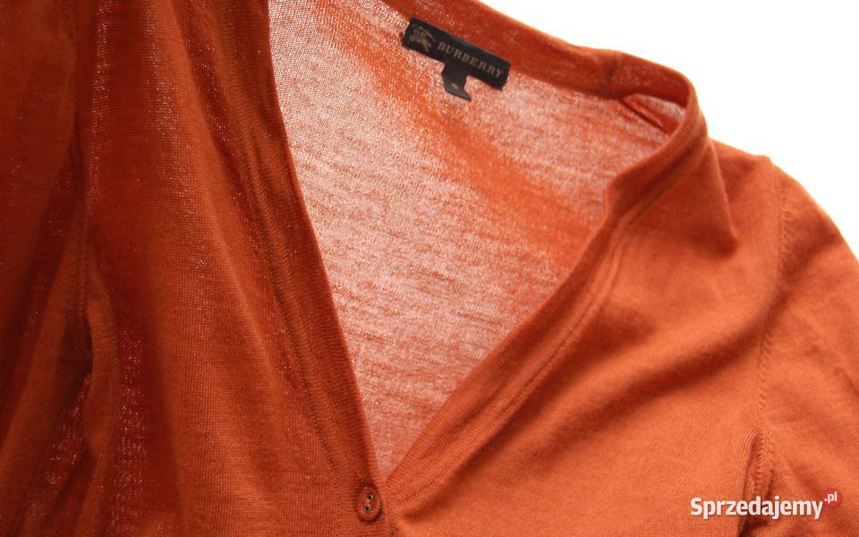 Burberry włoski kardigan sweterek damski S XS lubelskie Lublin