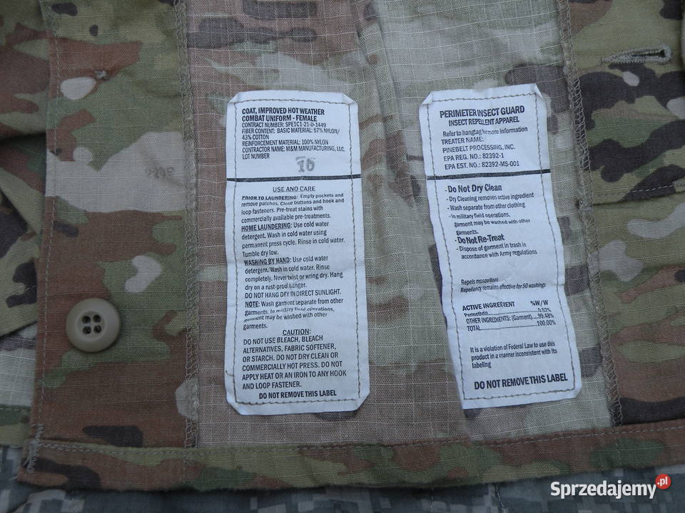 Bluza IHWCU multicam ocp 30 short Wrocław