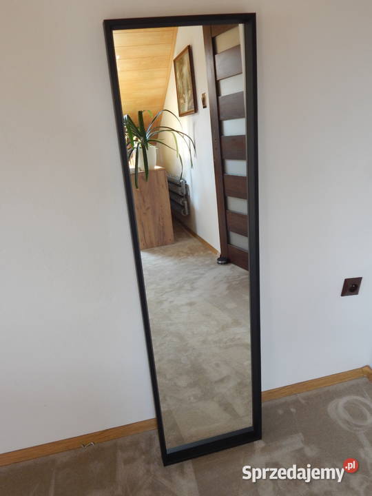 IKEA Lustro w czarnej ramie 150x40 NISSEDAL Kraków sprzedam