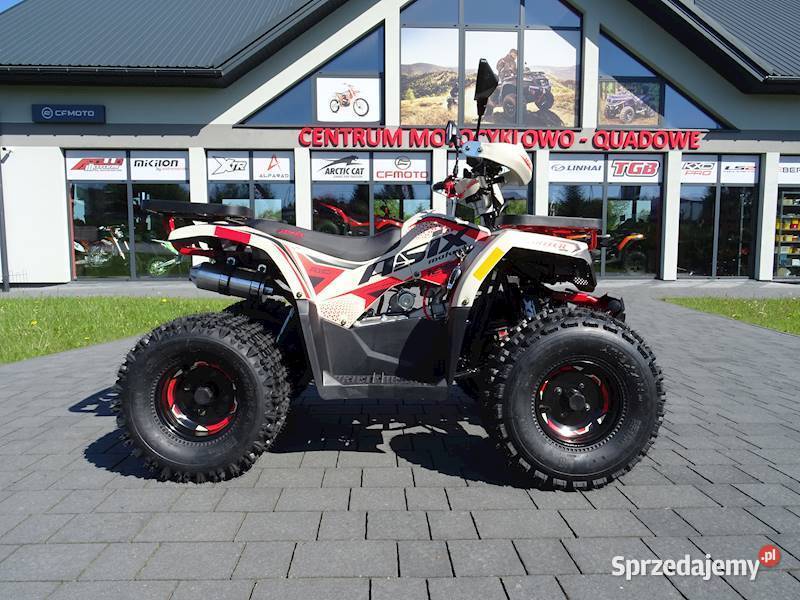 QUAD ASIX HUNTER 125 8 11 CZERWONY benzyna Głogoczów sprzedam