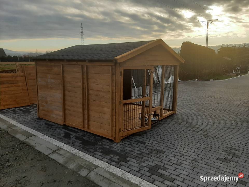 Kojec psa drewniany Jordanów