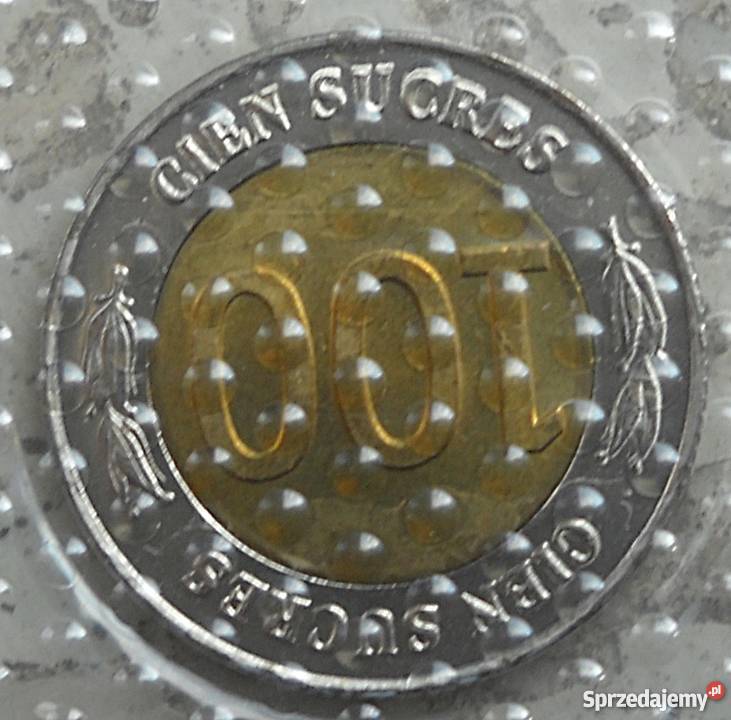 EKWADOR100 SUCRES1997 rMENNICZA Legionowo