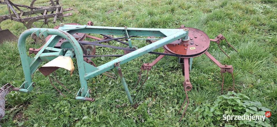 Pająk zgrabiarka przewracarka do siana Łopuszno