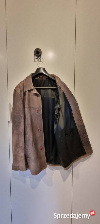Kurtka skórzana turecka kolor jasny brąz Grójec