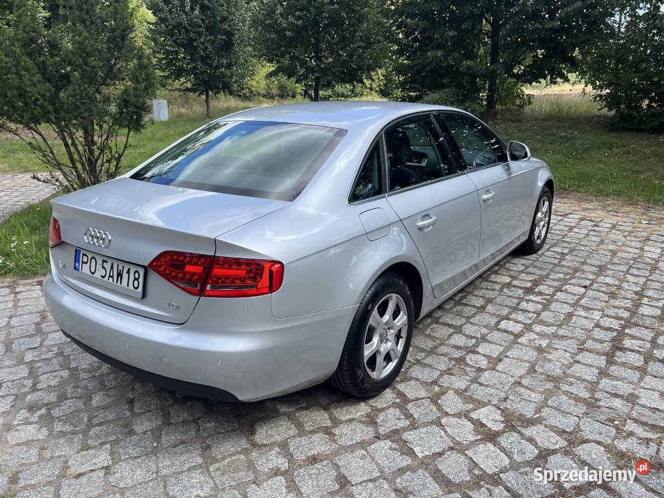 Audi A4 B8 20 TDI Sedan 226 Zadbane Poznań