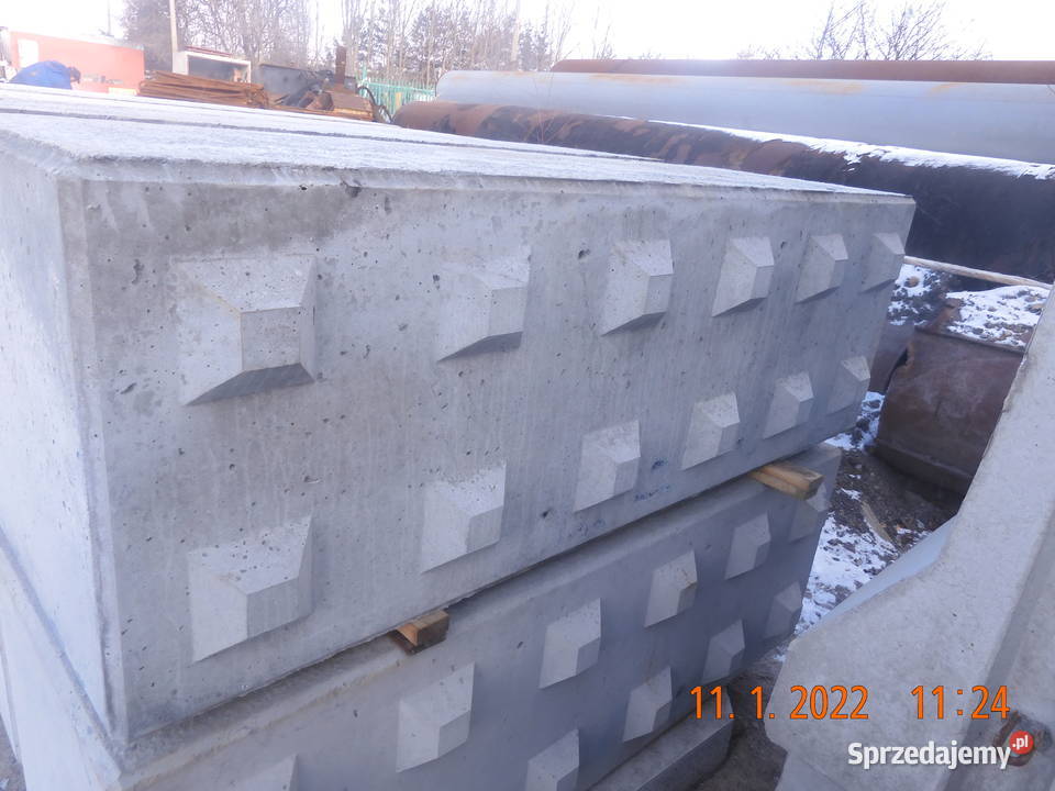 Bloki betonowe klocki legomury oporowe 60x60x60 śląskie