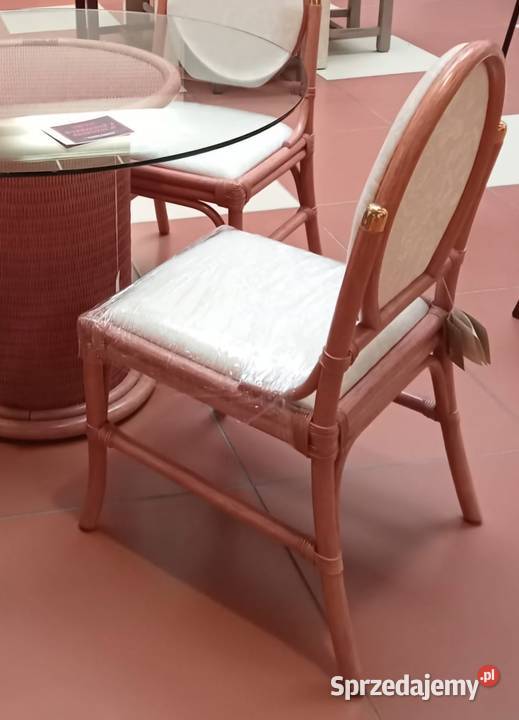 Zestaw 2 KRZESEŁ z 4 włoskie Varaschin lubelskie