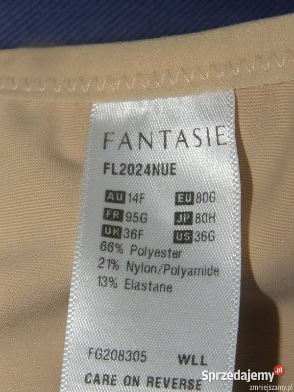 Biustonosz Stanik 36G 80G Fantasie REBECCA Siedlce