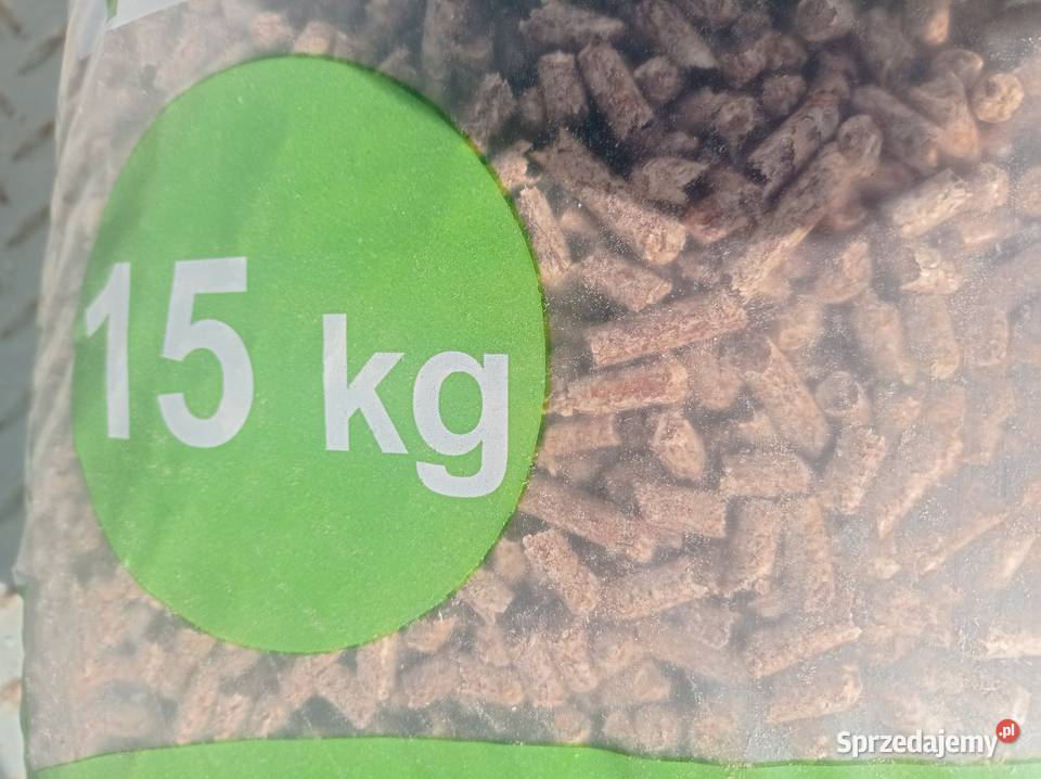 PELLET sosna z domieszką dębu Pozostałe Brzeźno