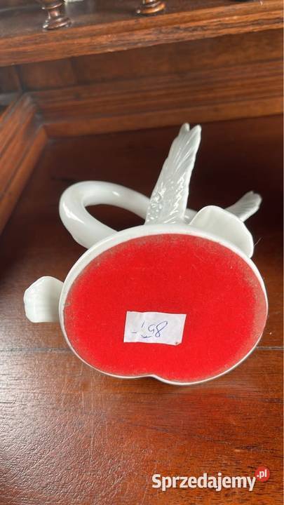 Dekoracyjna figurka porcelanowa Gołębie marki Gdańsk