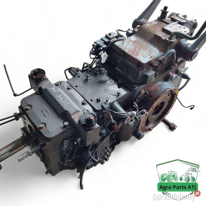 Tylny most dyferencjał WOM 371444 010999 Massey Zawieszenie Ciechanowiec