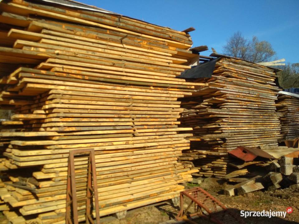 Tarcica deski brusy drewno BUK sezonowana gr 25 Izdebnik