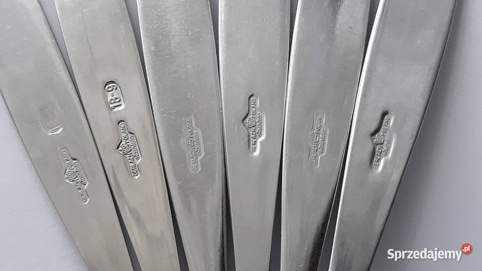 Widelce obiadowe 1 PASECZKI PASKI Gerlach Dąbrowa Górnicza sprzedam