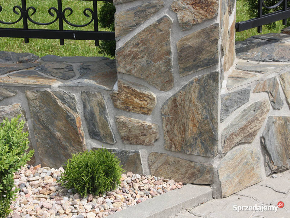 KAMIEŃ NATURALNY Łupek Kamien Elewacyjny Kraków