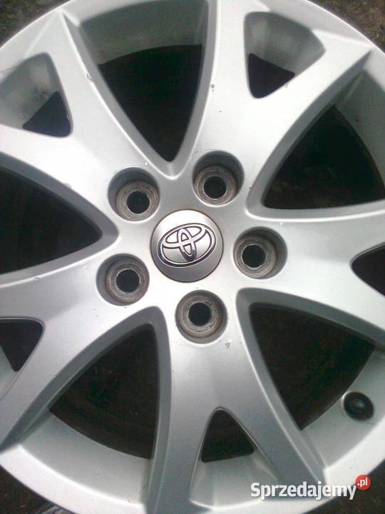 Felgi aluminiowe 16 Toyota Yaris Carolla Verso Toyota OE Jarosław