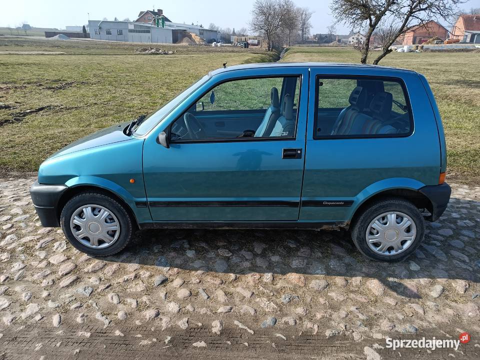 Fiat Cinquecento Happy CC 900 wielkopolskie Krotoszyn