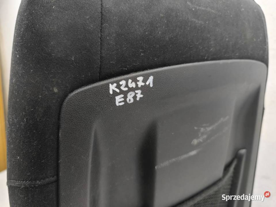 FOTEL PRAWY PRZÓD BMW 1 E87 LIFT wielkopolskie sprzedam
