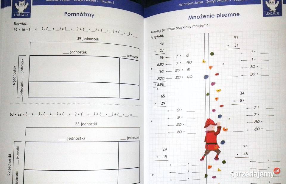 MathRiders Junior Poziom 5 Zeszyt ćwiczeń 3 Chełm