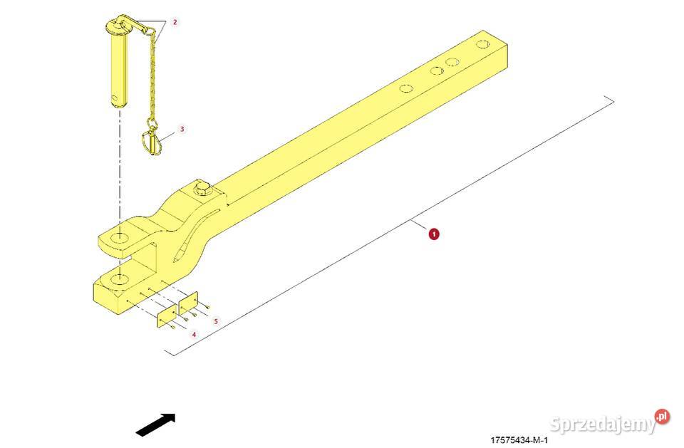 Belka zaczepowa Fendt Massey Ferguson Białystok
