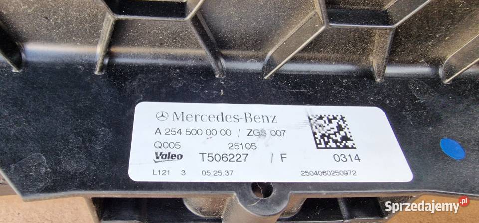 MERCEDES GLC X254 W254 AMG ŻALUZJA WLOT Bieleń