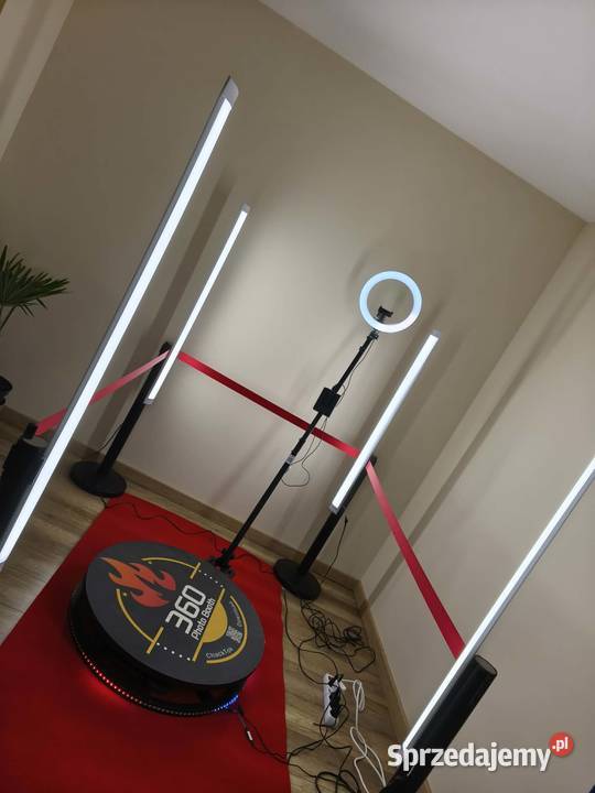 Fotobudka 360 platforma 80 słupki ogrodzeniowe Lublin sprzedam